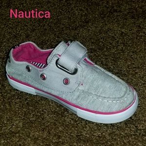 Little girl's denim canvas shoes
